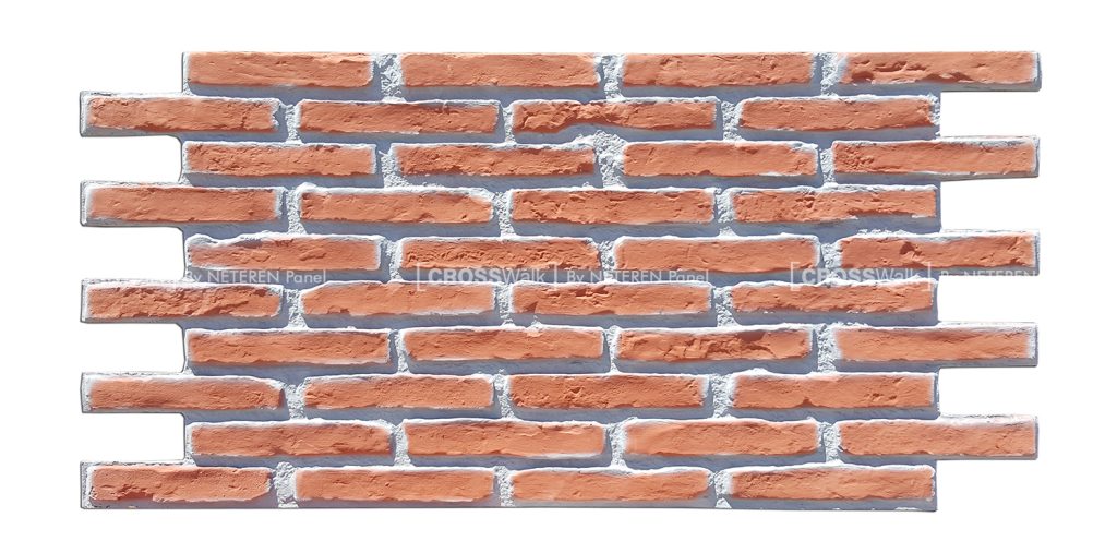 CW-411 Red Cement Joint Kingdom Brick - 1