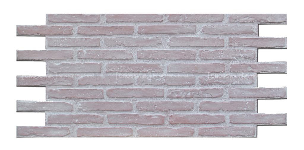 CW-415 White Patinated Red Kingdom Brick - 1