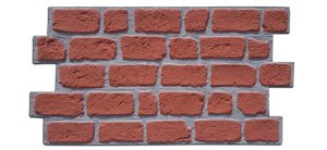 CW-431 Red Cement Joint Temple Brick
