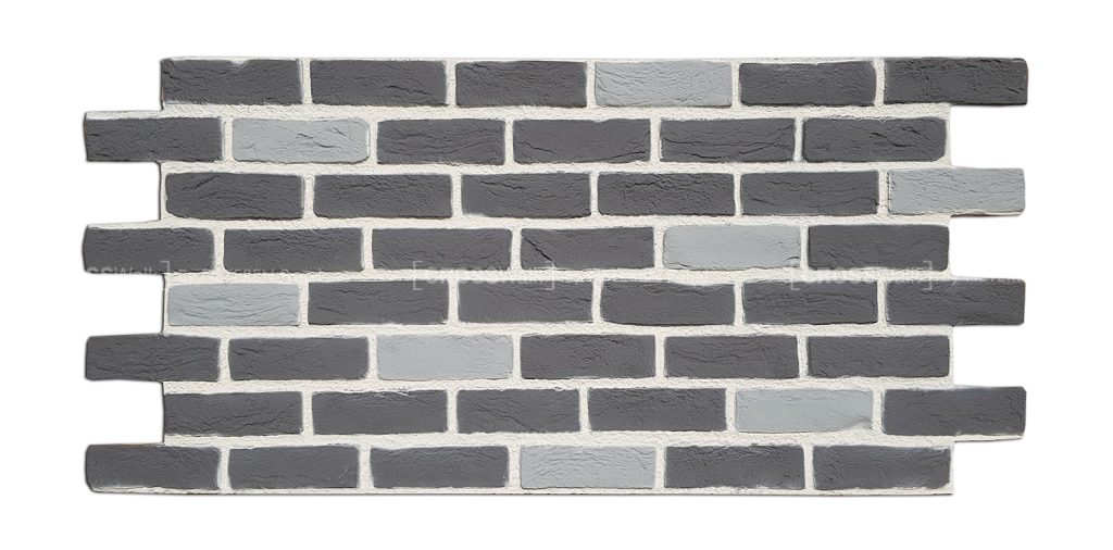 CW-468 Black Patinated Caldero Brick - 1