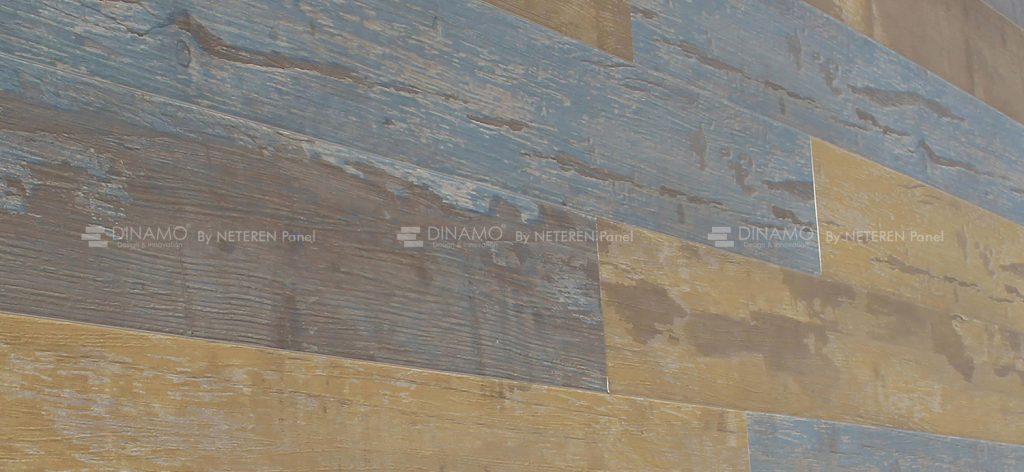 DN-659 Vıntage Mix Cream and Blue - 1