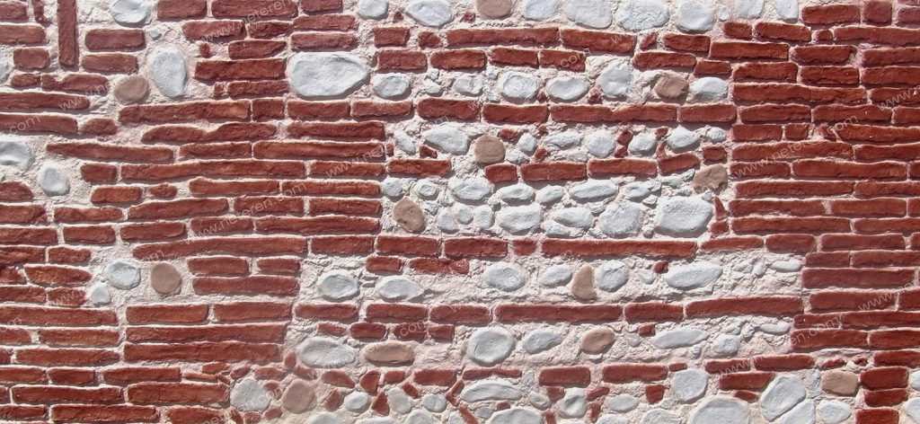 M-030 Brick And River Pebble - 1