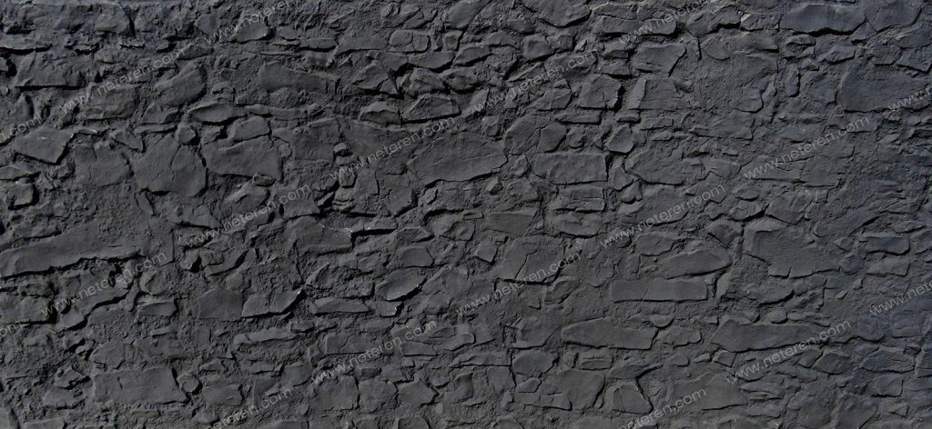 M-053-v2 Black Dry Stone - 1