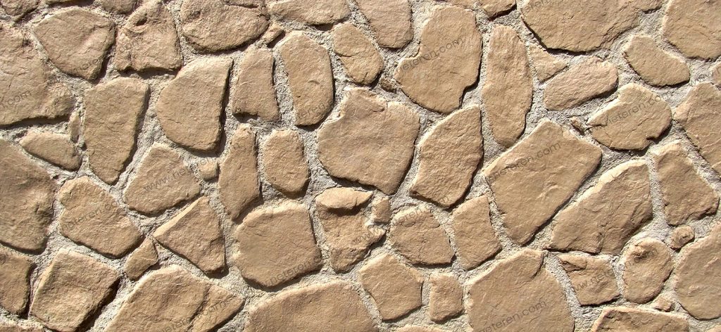 M-082 Ochre Large Stone - 1