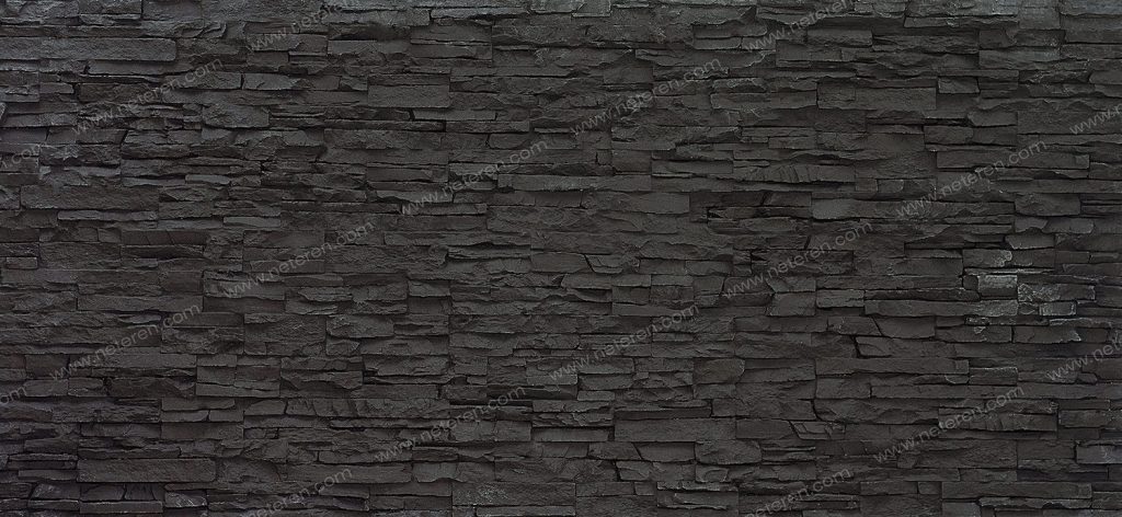 M-098-Mat Matte Black Laja Stone - 1